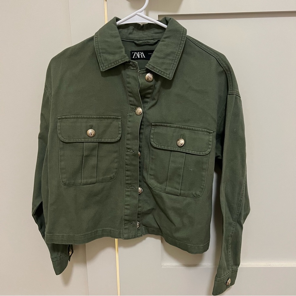 Zara Green Jacket